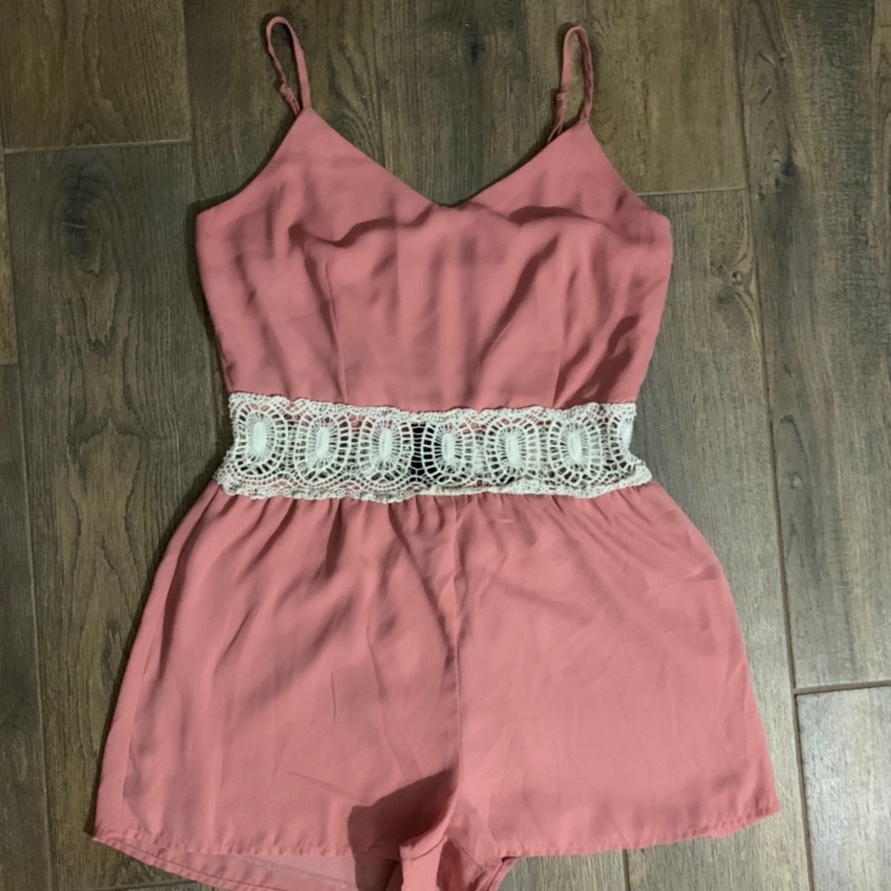 Pink romper